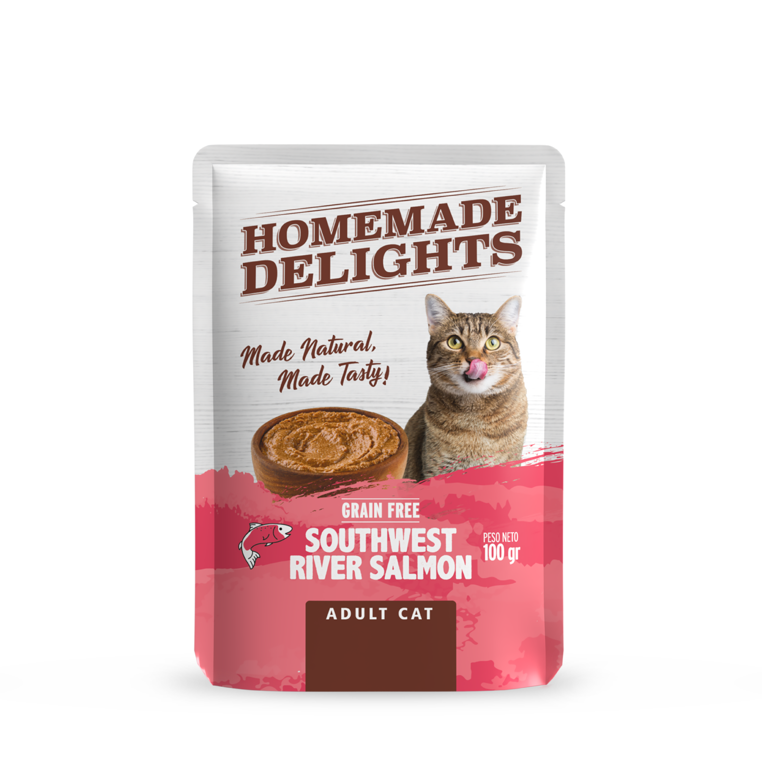 Homemade Delights Southwest River Salmon Adult Cat - vista 2