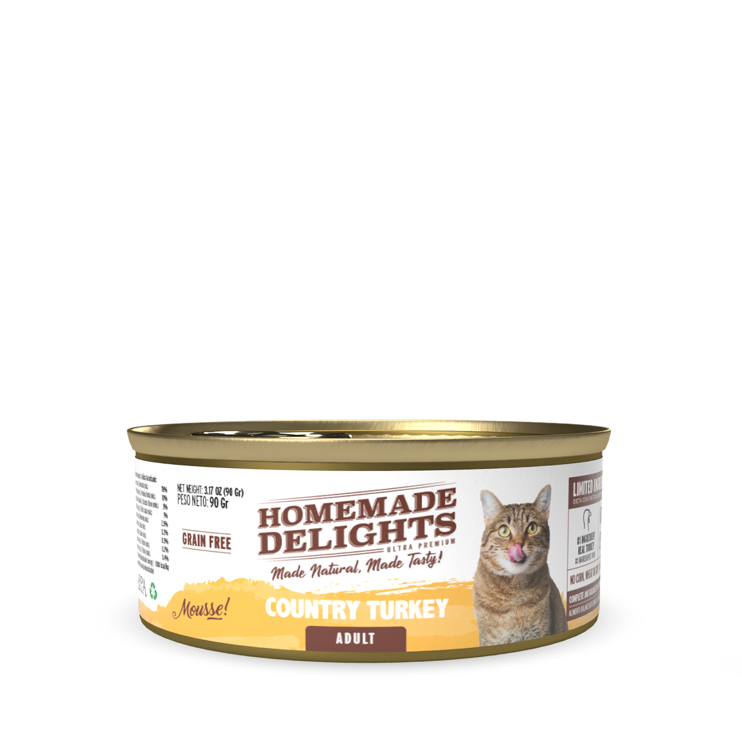 Homemade Delights Country Turkey Adult Cat - vista 3