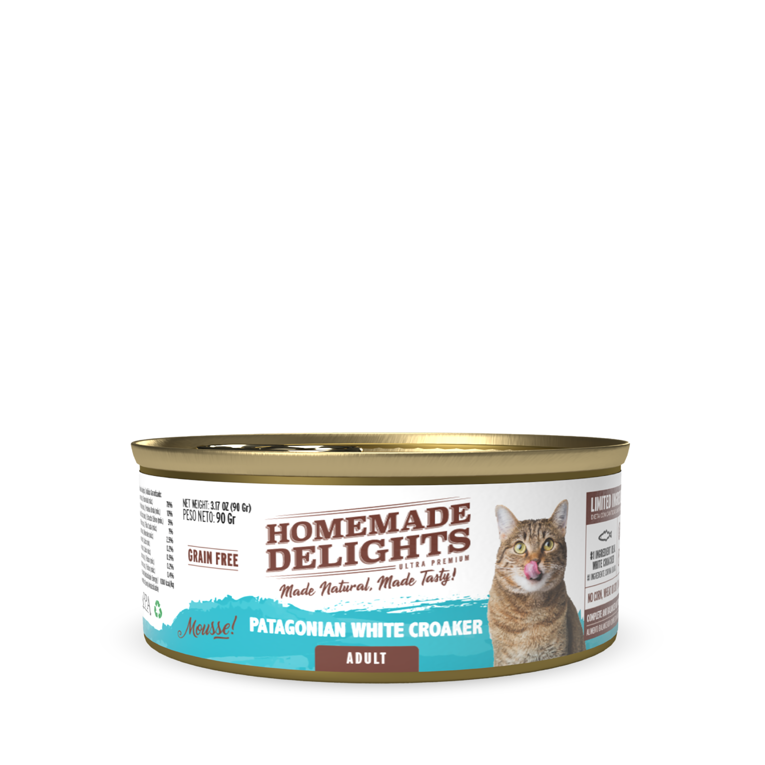 Homemade Delights Patagonian white Croaker Adult Cat - vista 3