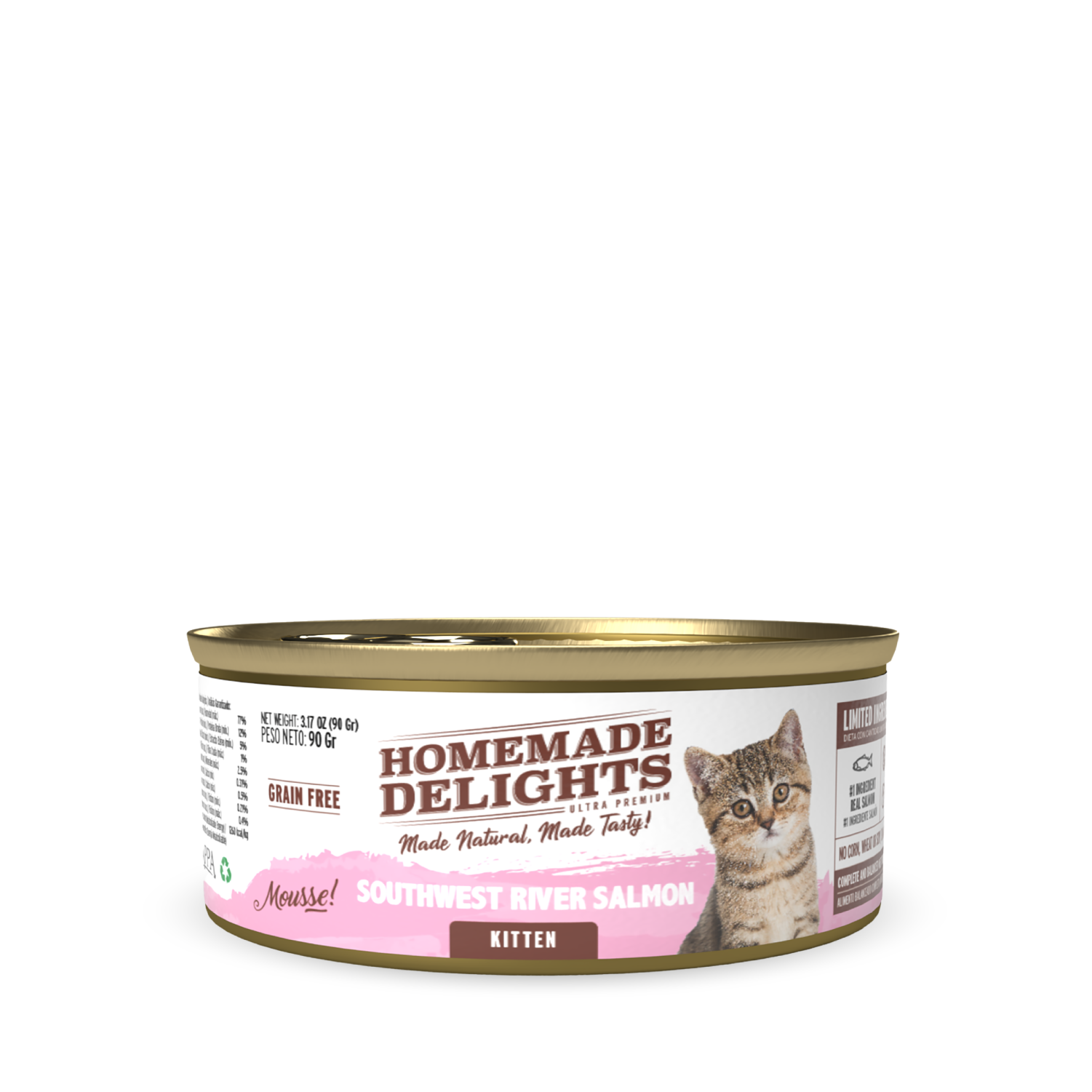 Homemade Delights Southwest River Salmon Kitten - vista 2